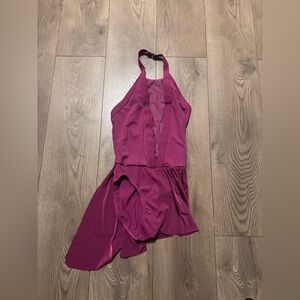 Weissman Pink Dance Costume Size LC Large Child